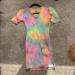 Tie dye dress